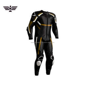 Nouveauté Combinaison de course de moto pour homme sur mesure de qualité supérieure EMPIRE TREND WEARS Combinaison de moto en cuir de qualité supérieure pour piste avec armure - Product Image 6