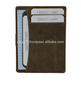 Genuine Leather Handmade Cute Square <b>Wallet</b> Cheap Price for Men RFID Blocking <b>Card</b> Slots Cash Compartment ID <b>Holder</b> - Product Image 2