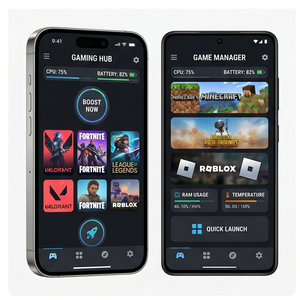 แอปเปิดใช้งานเกม RoyalCraft – จัดการเกม, เปิดใช้งานอย่างรวดเร็ว, เพิ่มประสิทธิภาพ และฮับเกมมิ่ง IOS/Android/Linux/Mac - Product Image 1