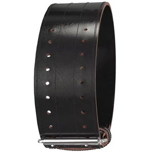 New Arrival FITME SPORTS 13mm Thick Adjustable Non-Slip Unisex Weightlifting Back Support Leather <b>Belt</b> with Customized Packaging - Product Image 5
