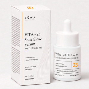 Sérum éclat de la peau BOWA VITA-23 30ml Fabriqué en Corée Vitamine pure 23% Acide hyaluronique 2% Soin éclaircissant des taches brunes pour le visage et le cou - Product Image 1