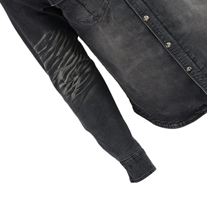 Camisas de Mezclilla Transpirables de Corte Ajustado, Casuales, con Logotipo Personalizado, de Moda, a Precio de Fábrica, del Mejor Fabricante - Product Image 6