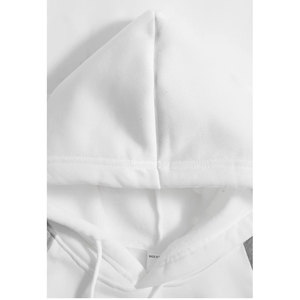 Nouveau sweat à capuche zippé en polaire 100 % coton écologique pour sports de plein air automne-hiver, couleur contrastante, tendance et à la mode - Product Image 4