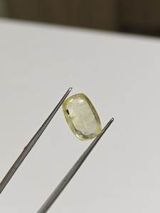 Zafiro Amarillo Suelto de 9.60 ct, Forma Rectangular, Piedra Preciosa Natural para Joyería Fina al por Mayor - Product Image 6