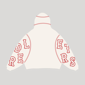 Sudaderas con Capucha Extra Grandes de Invierno de Alta Calidad, 100% Algodón, Forro Polar, Diseño de Letras Bordadas para Hombre - Product Image 2