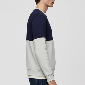 Sudadera de Forro Polar Grueso de Corte Regular para Invierno, Sudadera de Algodón Puro con Logotipo Personalizado, Transpirable e Impermeable para Hombre - Product Image 2