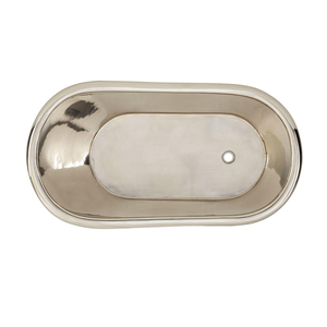 Baignoire autoportante en cuivre à pattes de chat, finition nickel, pour hôtels, complexes hôteliers, spas, villas et design d'intérieur - Product Image 2