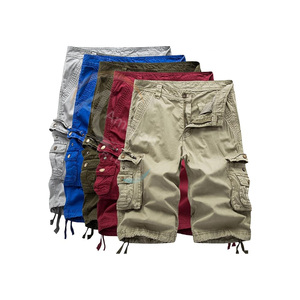 High Quality <b>Cargo</b> Shorts Men Ripstop Cotton Durable Multi Pocket <b>Work</b> Outdoor Shorts Custom OEM Supplier - Product Image 5