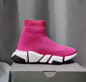 NWK INDUSTRY Luxury Knitted <b>Sock</b>-Style Men's Women's High-Top Lace-Up Sneakers Barefoot <b>Waterproof</b> Breathable Lightweight Casual - Product Image 2