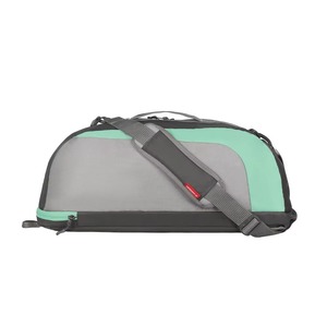 Wholesale Custom Logo Printed Large Capacity Portable Cotton Fabric Gym <b>Bag</b> Shoe Compartment Basketball Travel Overnight Duffle - Product Image 5