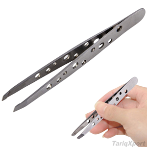 Pinzas Multifuncionales de Acero Inoxidable para Cejas, con Punta Inclinada, para Uso Estético, Precio Bajo, Venta al Por Mayor - Product Image 5