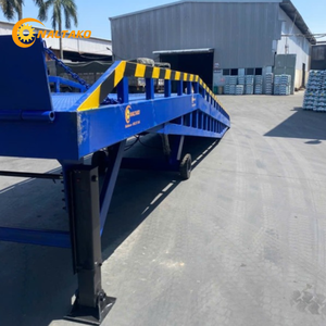 10T Heavy Duty SS400 Steel Forklift Ramp 11.5m Length for High Frequency Palletized Freight Operations - Product Image 3