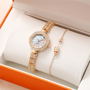 9810 Women <b>Watches</b> Set Fashion <b>Bling</b> Bracelet <b>Watches</b> Luxury <b>Ladies</b> <b>Watches</b> Gift - Product Image 4