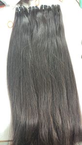 Lots de cheveux humains lisses et soyeux, qualité Remy, fournisseur en gros, cuticules alignées, flux naturel, cheveux en vrac, tous cuticules alignées - Product Image 6