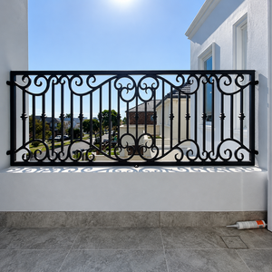 Ideas de Barandas de Balcón de Hierro Forjado Premium: Diseños Elegantes Hechos a Mano para Transformar el Exterior de su Hogar de Forma Segura - Product Image 4