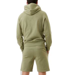 Traje de jogging personalizado para hombre, conjunto de Jersey corto de dos piezas, ropa deportiva de lana para gimnasio - Product Image 5