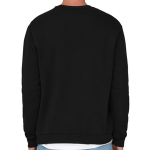 Sweat-shirt noir personnalisé de haute qualité pour hommes, impression de design, logo personnalisé, 100% coton molletonné, coupe ample, unisexe, streetwear - Product Image 2