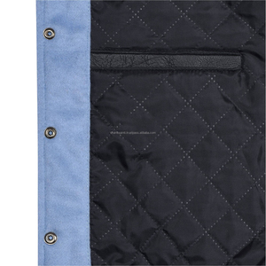 แจ็กเก็ตแฟชั่นลำลองสำหรับผู้ชาย, แจ็คเก็ตเบสบอลตัวอักษรปักลาย - Product Image 4