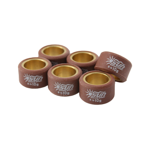 SUN Racing BEAT Fi / GY6 10G 18x14mm CVT <b>Roller</b> Weight Kit New 6PCS/SET Taiwan Scooter Stable Power Transmission - Product Image 6