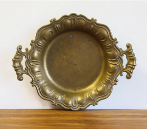 Frutero de Metal Decorativo de Lujo con Grabado Plateado Antiguo Personalizado, Centro de Mesa Ornamentado para Mesa de Comedor, Proveedor Mayorista - Product Image 1