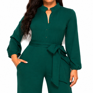 <b>Women</b> Utility <b>Romper</b> Casual One Piece Jumpsuit Short Sleeve Playsuit Relaxed Fit Functional Outfit Everyday Fashion Wear Custom - Product Image 6