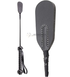Fouets d'équitation de haute qualité en acier inoxydable pour l'équitation, avec cuir PU - Couleurs et tailles personnalisables, marque personnalisée - Product Image 1