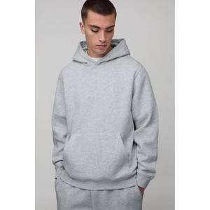 Sweat-shirt à capuche pour homme en coton 100% à manches longues, coupe classique, couleur personnalisée, uni, teint, imprimé, pour l'hiver - Product Image 1