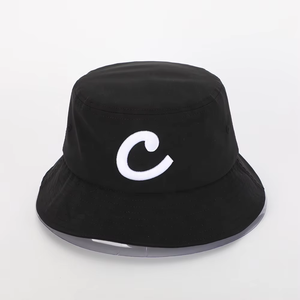 Gorra de Safari Personalizada con Logotipo, de Secado Rápido, de Poliéster de Alta Calidad, Bordada, para Hombre y Mujer, Sombrero de Pescador con Ala Ancha y Cordón - Product Image 2