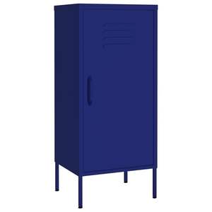 Armoire de rangement en acier bleu marine 16,7''x13,8''x40'' - Product Image 2