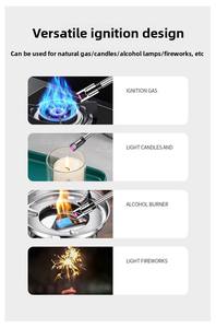 Rechargeable Single Plasma <b>Lighters</b> Dericsson Windproof BBQ <b>Lighter</b> USB Electric Multi-Function Arc <b>Lighter</b> - Product Image 2