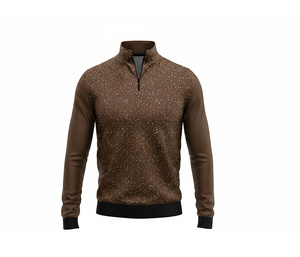 Gym Wear Sublimation Quarter Zip Jacket Manufacturer <b>Men</b> Women Youth Sportswear Quick Dry Team <b>Pullover</b> - Product Image 6