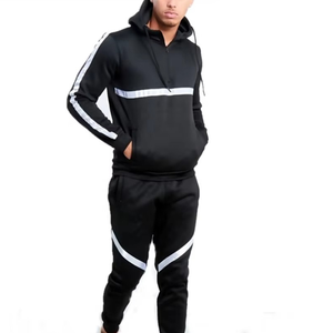 Heavyweight Vintage Flared Sweatpants Streetwear Jogging Distressed Embroidery Acid Wash Pullover Hoodie & Jogger Set Tracksuit - Product Image 3