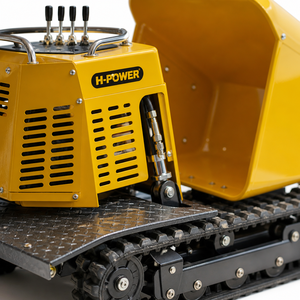 Tracked Mini Dumper Hydraulic Self Loading Crawler Carrier with Tipping Bucket for Construction - Product Image 1