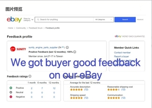 6LA sunity ไต้หวันสำหรับ6LA ทะเลดีเซล2V ซีลก้านวาล์ว yanmar - Product Image 5