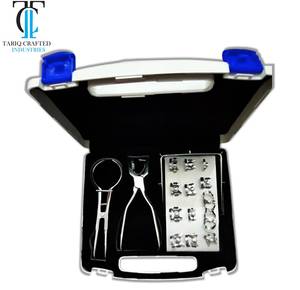 New Arrival Complete Dental Dam Kit Stainless Steel Clamp <b>Punch</b> Forceps <b>Set</b> TARIQ CRAFTED INDUSTRIES - Product Image 2