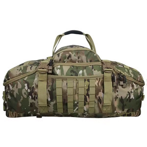 Econex Sports Vintage Unisex Camouflage Hunting Duffel <b>Bag</b> <b>Wheels</b> Reinforced Handles Waterproof 21L Detachable Arcuate Shoulder - Product Image 5