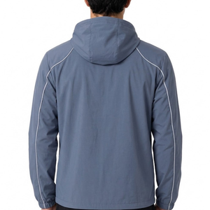 Custom Reflective Line Windbreaker <b>Jackets</b> Waterproof Quick Dry Breathable Winter Thick Sporty <b>Men</b> Outdoor Training Running OEM - Product Image 5
