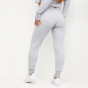 Conjuntos deportivos de verano al por mayor para mujer, conjuntos de dos piezas con franja lateral, top corto informal y pantalones largos, conjuntos deportivos para dama - Product Image 5