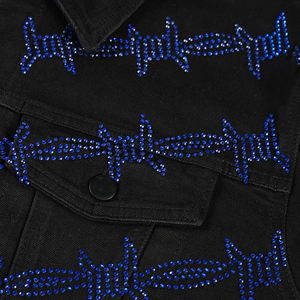 Wholesale Custom Men's Denim <b>Jacket</b> Canvas Waterproof Eco-Friendly Winter Windproof Outdoor Warm Zipper OEM Service Available - Product Image 3