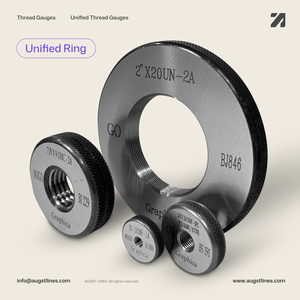 เกจวัดเกลียวแบบ Unified Thread Plug Gauge 2B และเกจวัดขนาดเกลียวแบบวงแหวน 2A หมายเลขไดอะ 0 ถึง 6 นิ้ว GO+NOGO UN/UNC/UNF/UNEF/UNS/UNJ ทุกขนาดมาตรฐาน มีสินค้าในสต็อก DE/SE RH - Product Image 2