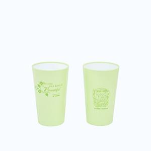 Vaso de Plástico Reutilizable de Dos Tonos para Bebidas - Product Image 4