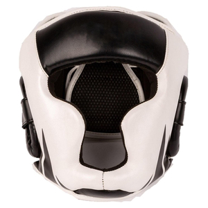 Protector de Cabeza Profesional de Cuero para Boxeo, MMA, Muay Thai, Kickboxing, Sparring, Entrenamiento, Protección, con Logotipo Personalizado - Product Image 1