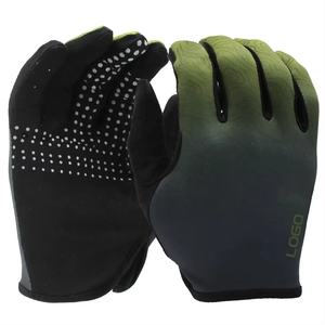 Gants de course MX personnalisés unisexes en cuir synthétique respirant gants de moto VTT DH Enduro pour cyclisme en gros - Product Image 2