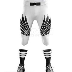 Uniforme de Fútbol Americano de Rendimiento Profesional con Material de Poliéster Transpirable y Absorbente de Humedad, Diseño Ecológico - Product Image 5