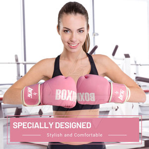 Pakistan Made Solid Color Boxing Gloves OEM Service Adult Boxing Gloves Low Moq Boxing Gloves - Product Image 3