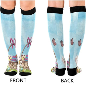 Premium SILKZON INDUSTRY Custom Printed Cotton/Bamboo Fiber Anti-Bacterial Breathable Quick Dry Anti-Slip Sublimation <b>Socks</b> for - Product Image 6