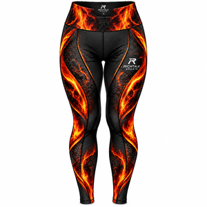 Latest Design Durable Best Material Women Sublimation <b>Leggings</b> Wholesale <b>Low</b> MOQ High <b>Waist</b> Full Length Elastic <b>Waist</b> - Product Image 1