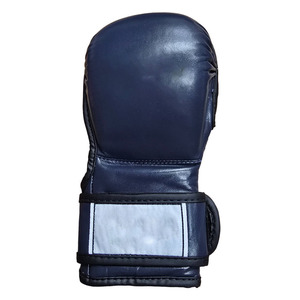 Gants de MMA professionnels en cuir, paume ouverte, rembourrage épais de haute technologie, légers, respirants, unisexes, équipement d'entraînement d'arts martiaux - Product Image 5