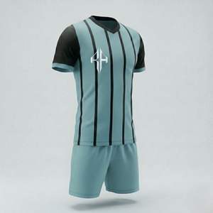 Uniforme de Fútbol Personalizado de Primera Calidad, Transpirable, de Manga Corta, con Logotipo Personalizado, Servicio OEM de Verano para Hombre por RIVIAN ATLANTIC - Product Image 4