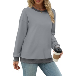 <b>Women's</b> <b>Top</b>-Ranked 100% Cotton Sportswear Sweatshirts and Hoodies OEM ODM <b>Winter</b> Best-Selling 2025 Sale - Product Image 4